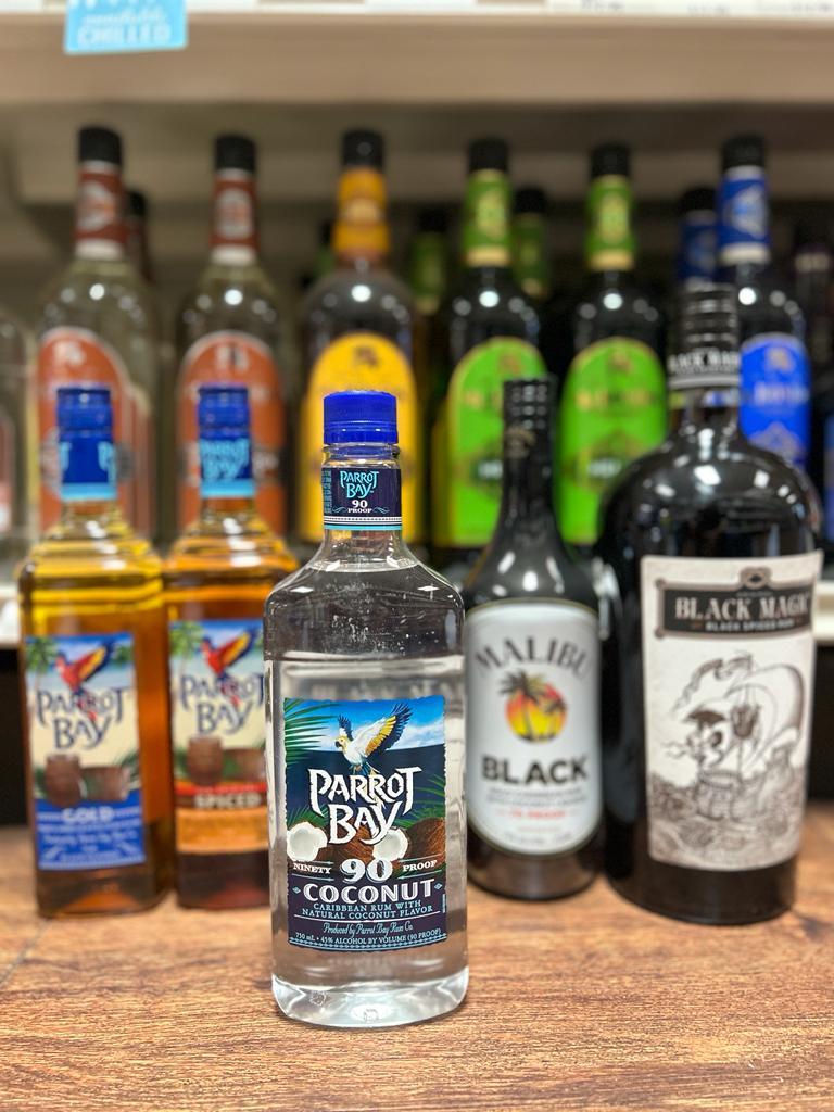 Parrot Bay 90 Coconut Rum 3 Thirsty Goats